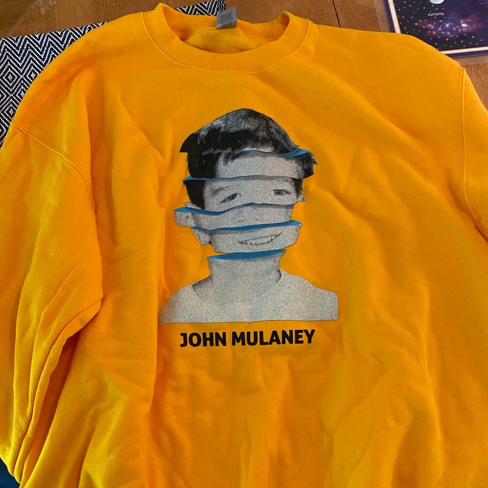John Mulaney From Scratch tour sweatshirt NWOT size L